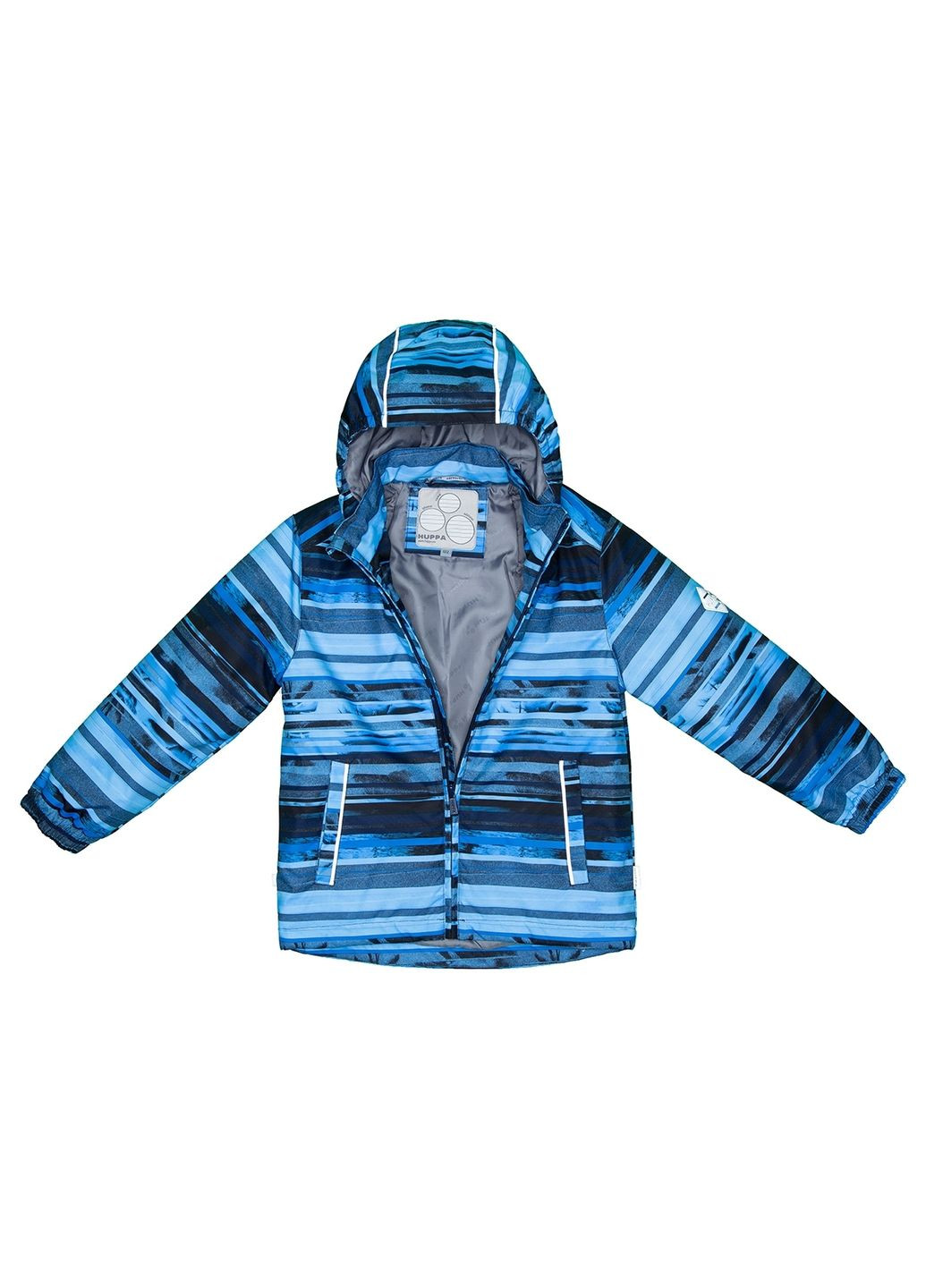 Темно-синя комплект yoko blue pattern/navy, поліестер, р.80, темно-синій () Huppa 41190014-93335-080