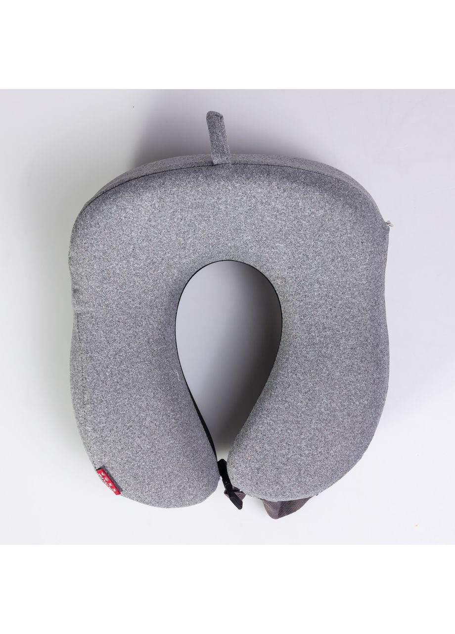 Подушка для шеи Camelback U-образная светло-серая ортопедическая для путешествий с эффектом памяти поддержка Yiwu (370603108)