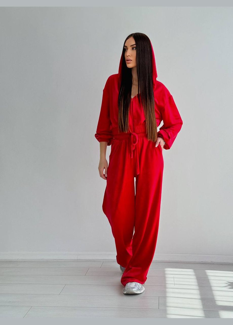 Велюровый костюм с капюшоном Luna (340108721)