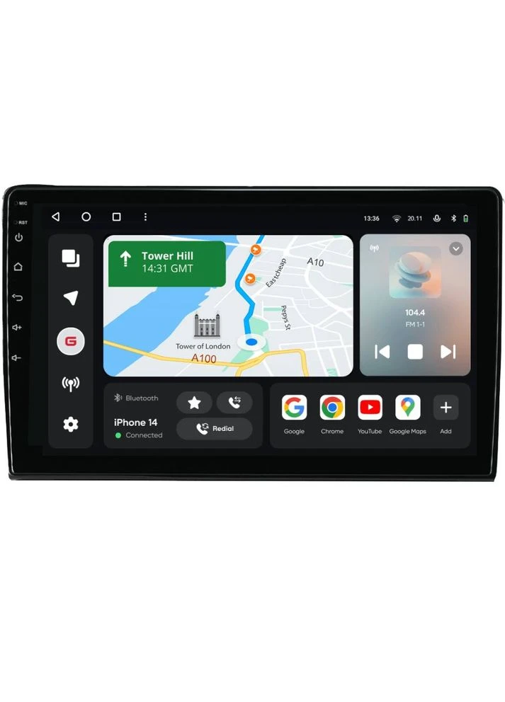 Автомагнитола T6010-XK50 для Toyota Tundra (XK50) 2007-2013, Sequoia (XK60) 2008-2017 (78926) Gazer (382640250)