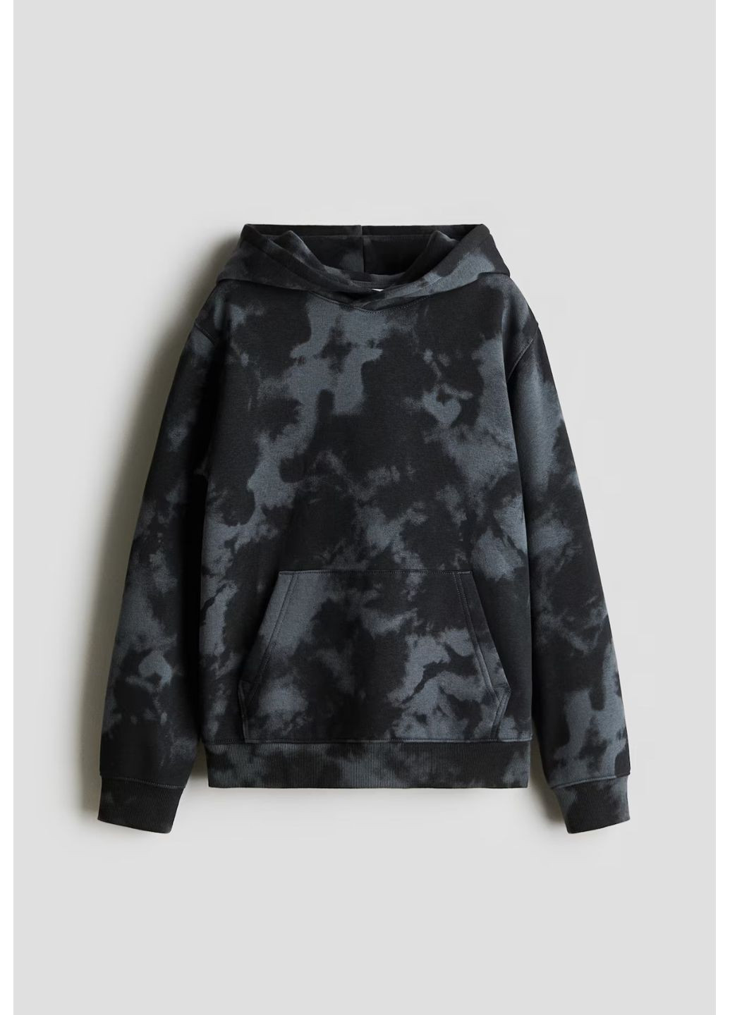 Худи для мальчика черное тай дай H&M (364197209)