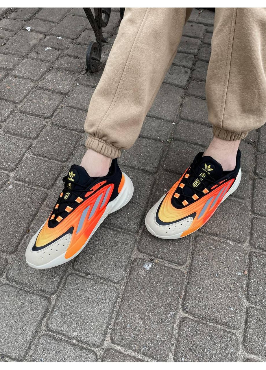 КРОССОВКИ ЖЕНСКИЕ ADIDAS OZELIA FIERY АДИДАС ОЗЕЛИЯ No Brand белые демисезоны (367169111)