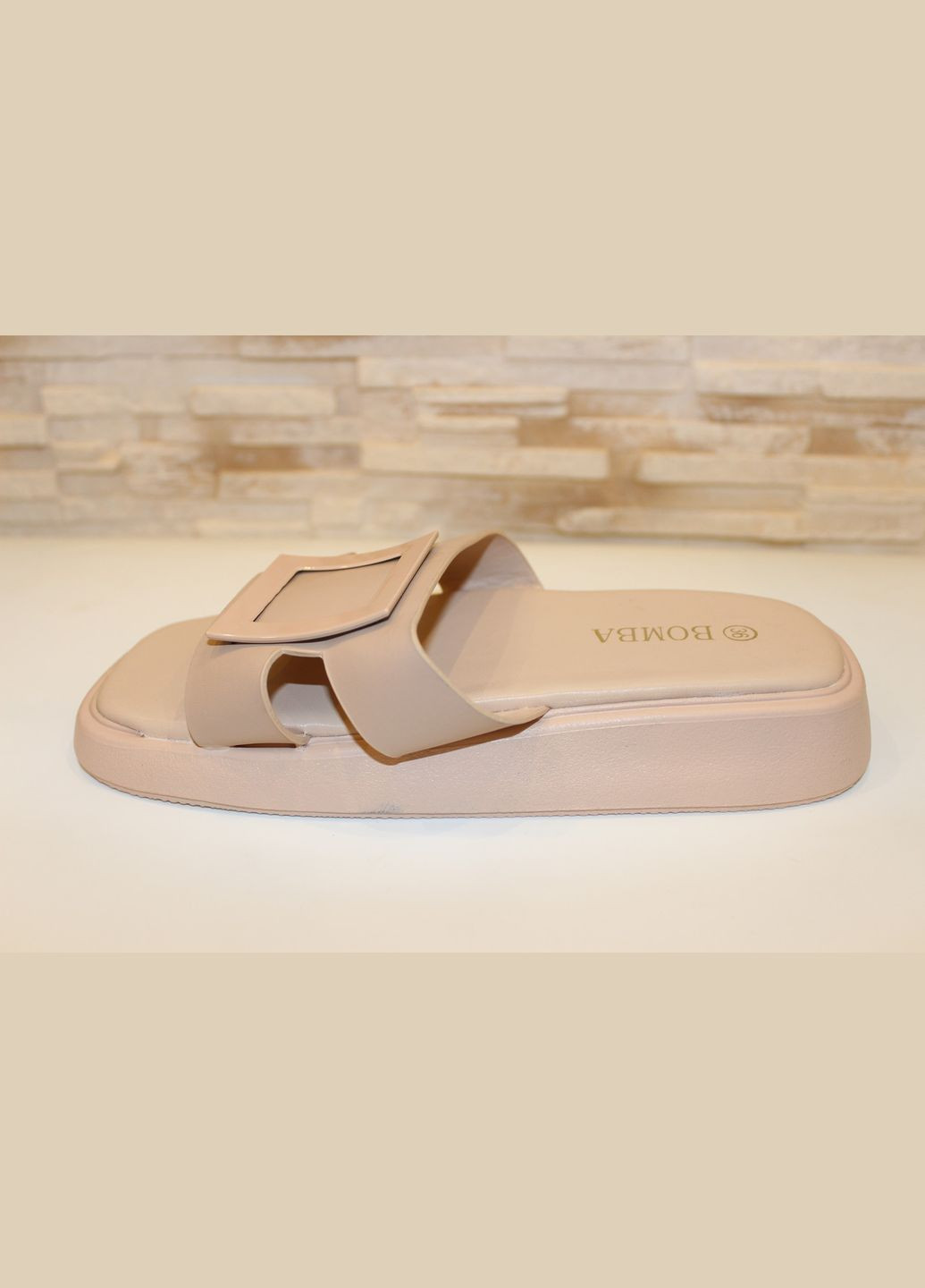 Шльопанці жіночі літні бежеві No Brand Шльопанці літні жіночі (333016560)