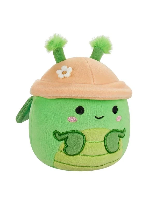 М'яка іграшка БОГОМОЛ ТРЕНТОН У КАПЕЛЮСІ (19 cm) Squishmallows (381774472)