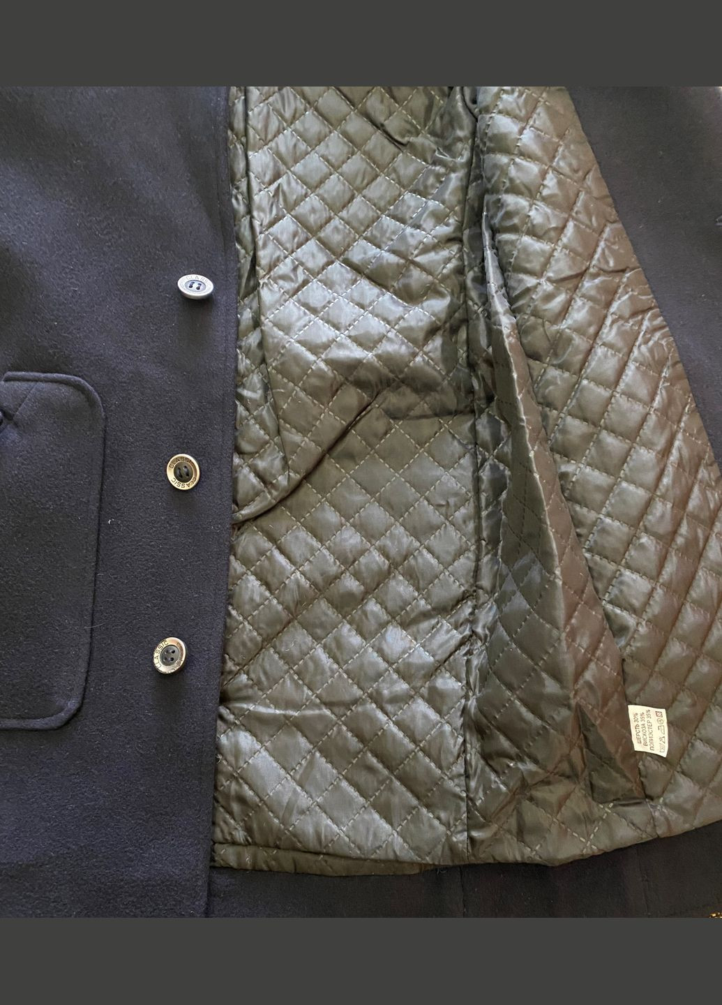 Синее демисезонное Пальто кашемировое демисезонное синее на мальчика Baby Angel