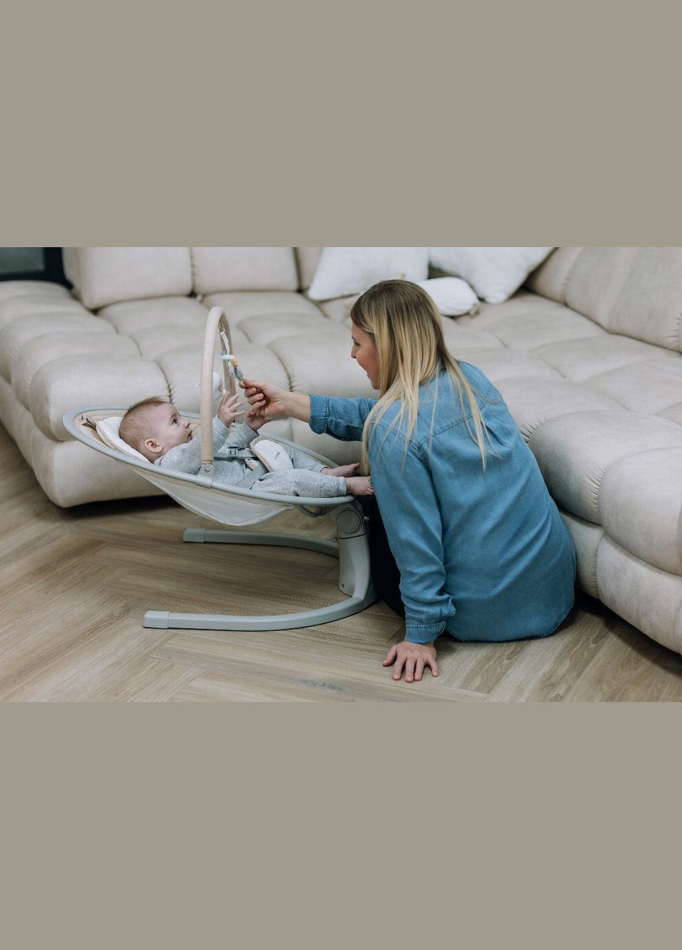 Качели детские Elite, beige FreeOn (352477143)