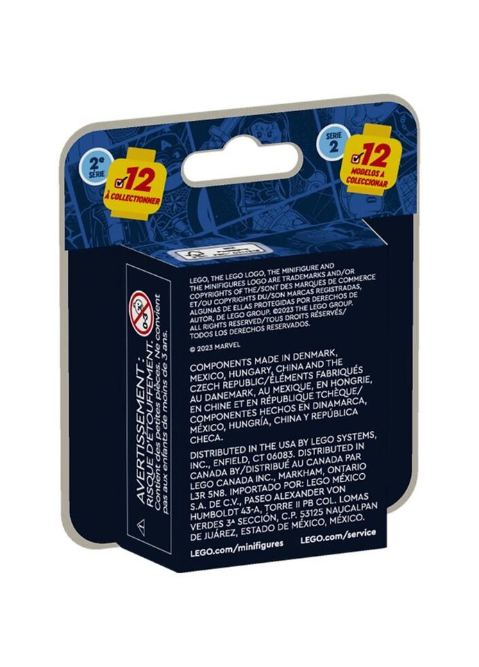Конструктор Minifigures Marvel Series 2 10 деталей (71039) Lego (281425638)