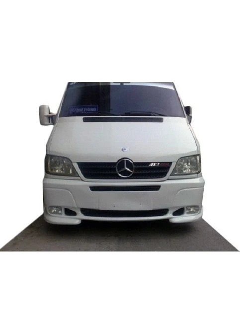 Накладка на бампер 2 фари для Mercedes Sprinter W901/902/903/904/905 1995-2006 рр Meliset (389788432)