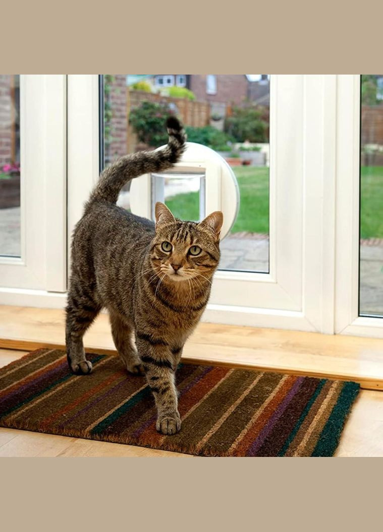 SureFlap Микрочипная умная дверца для кошек с контролем доступа защита от чужих животных DualScan RFID-метки No Brand (349729357)