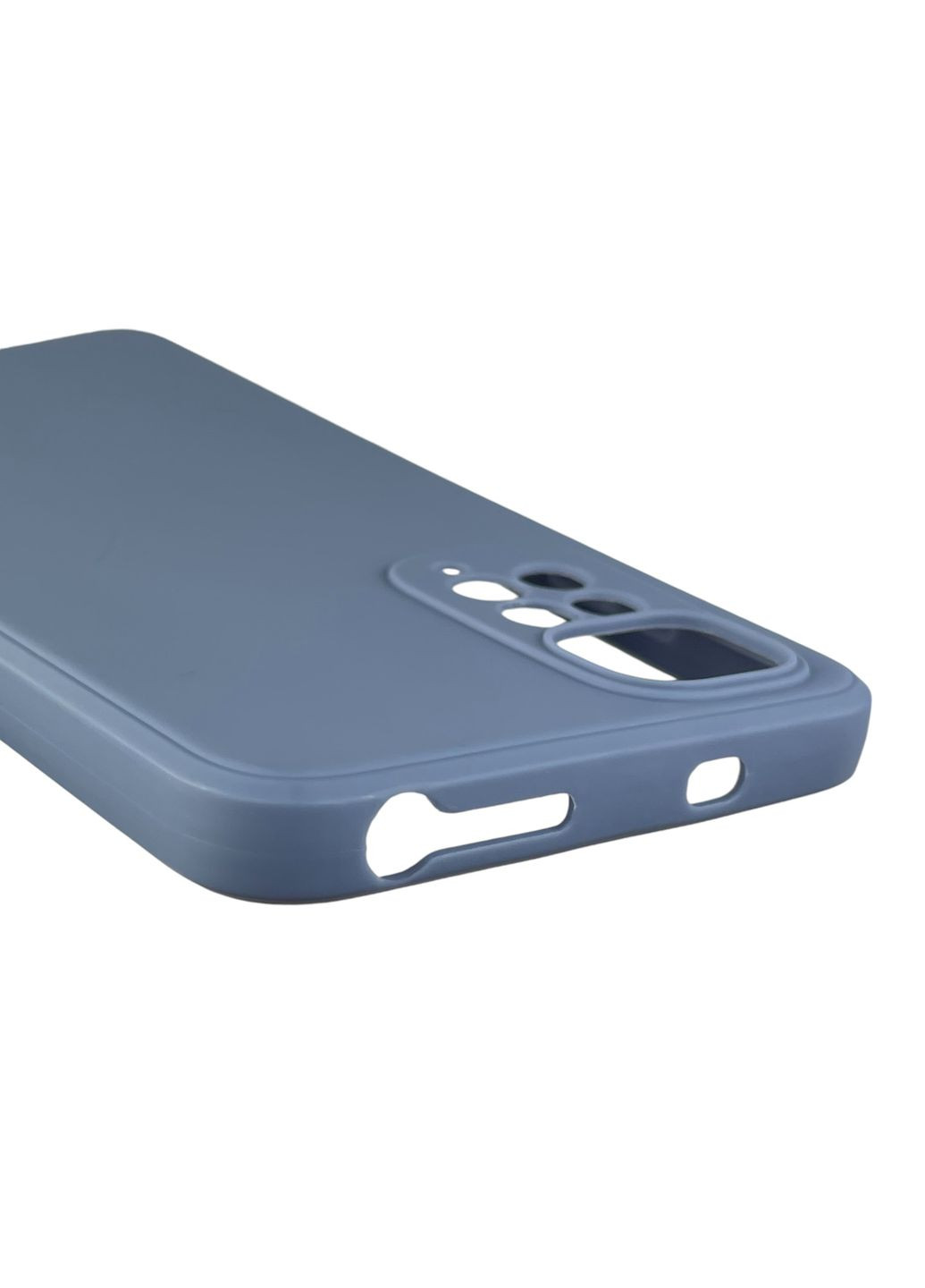 Чехол для Redmi Note 11 с квадратными гранями с защитой камеры на сяоми редми нот 11 голубой Xiaomi (366023467)