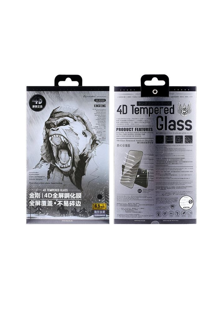 Защитное стекло Kingkong 4D Curved для iPhone 12 mini (WTP-010) Wekome (355949843)