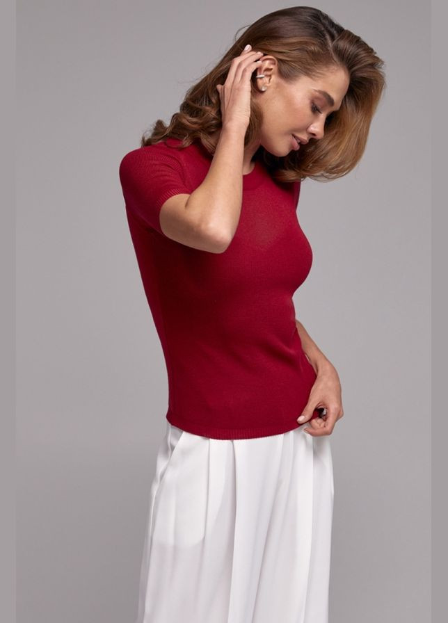 Люксовый топ из полупрозрачной пряжи (2840) Triko Bakh (334710360)