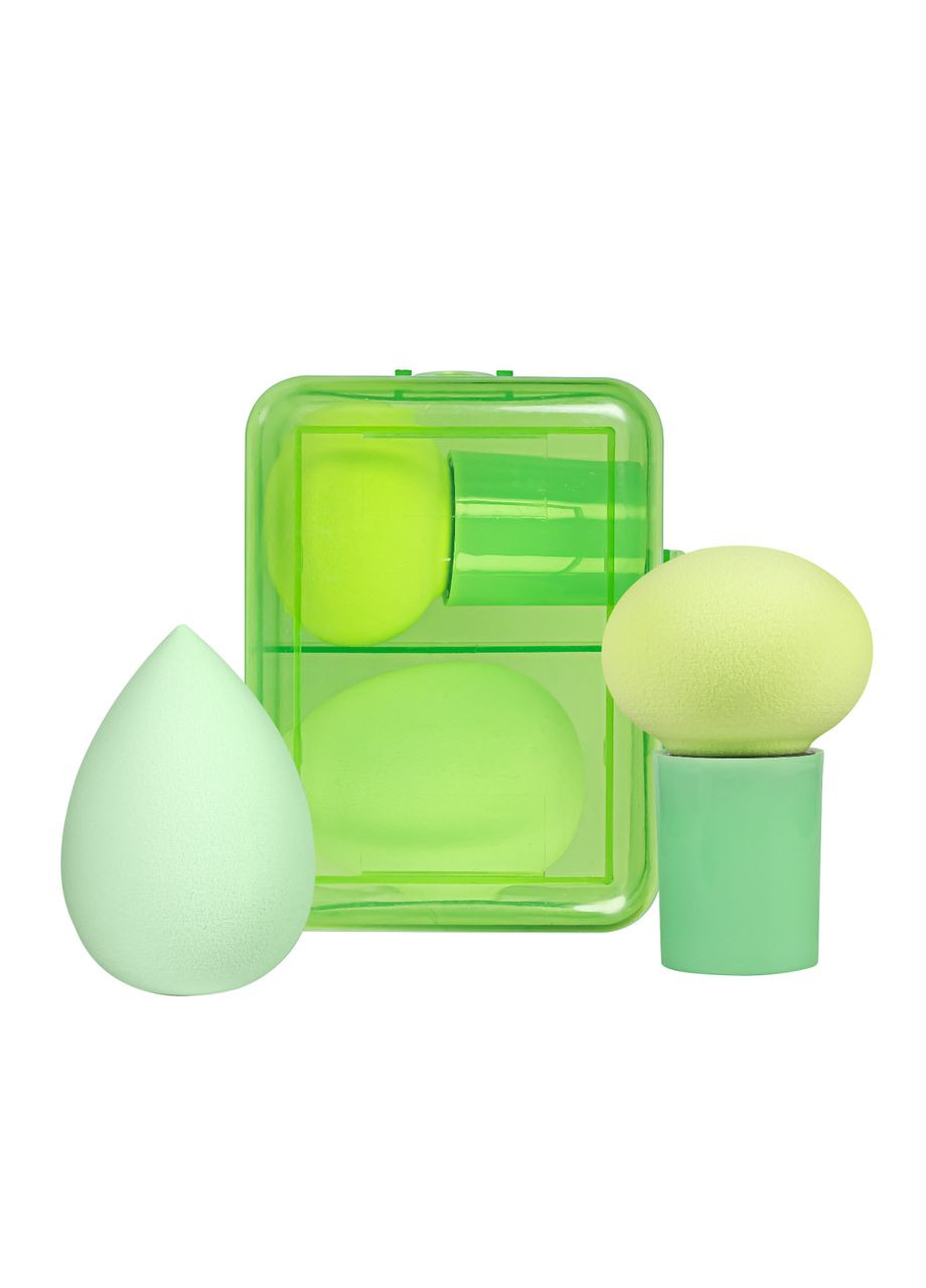 Набор спонжей для макияжа "Капля" и "Гриб", 2 штуки No Brand (302723366)