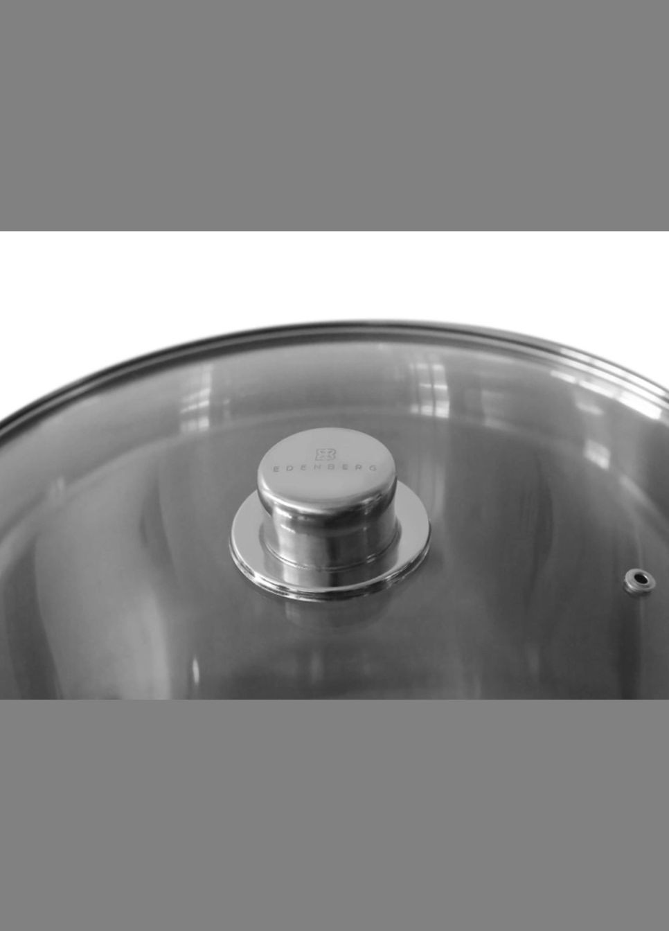 Каструля з кришкою 20x18 сm. 5,6 л (EB-542) Edenberg (319645929)