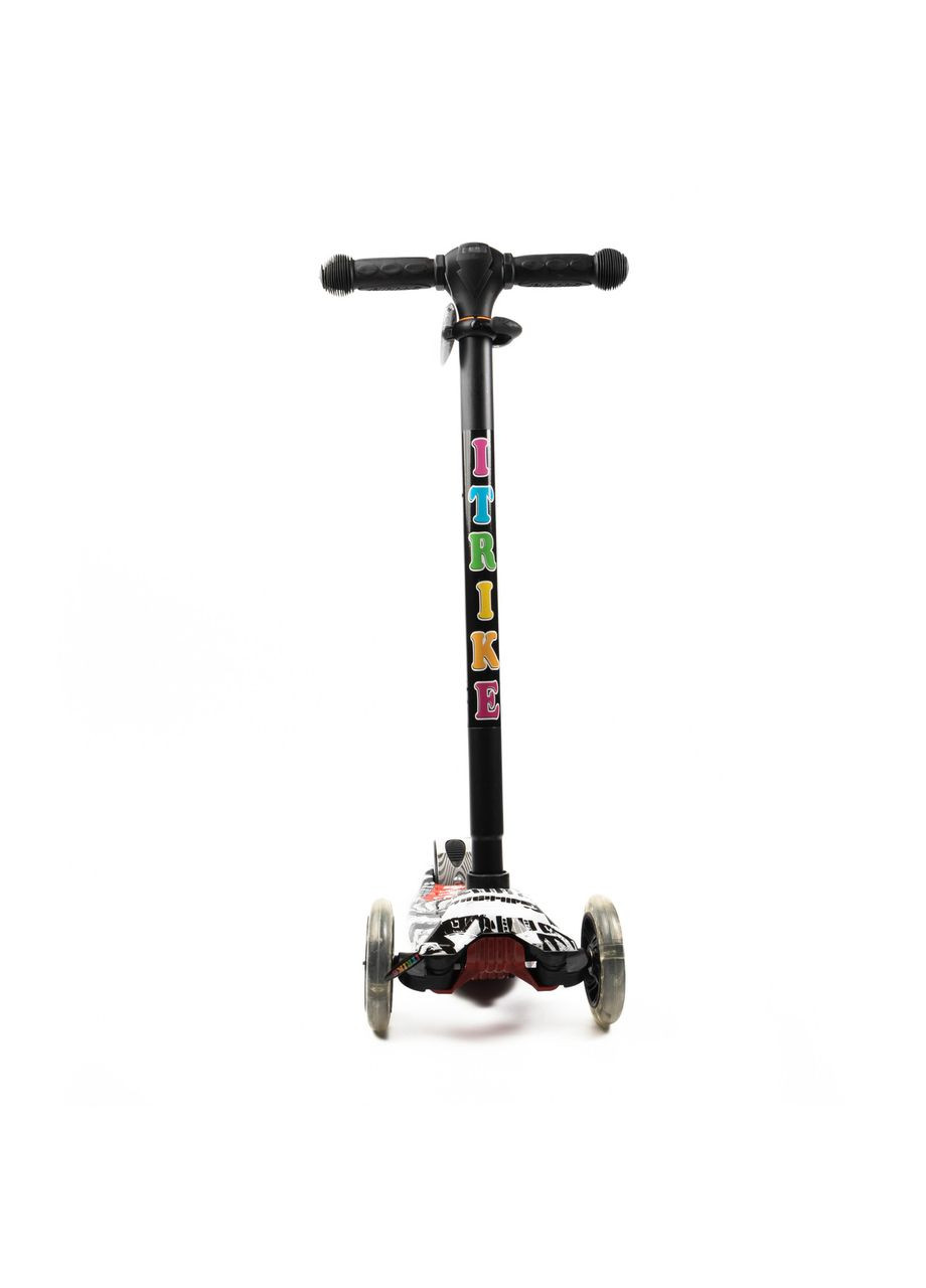 Самокат дитячий триколісний MAXI JR 3-055-L-WP8 зі світними колесами, кермо 79-88см, iTrike (338854739)