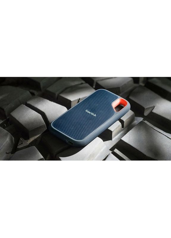 Зовнішній SSD накопичувач 4TB USB 3.2 Gen 2 Type-C Black/Orange (SDSSDE61-4T00-G25) SanDisk (324558071)