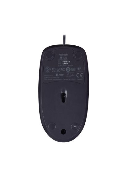 Мышка (910-003357) Logitech B100 Black (367040872)