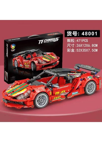 Конструктор машина Феррарі Technic для дітей, що розвиває автомобіль на 471 деталей Lego (371646526)