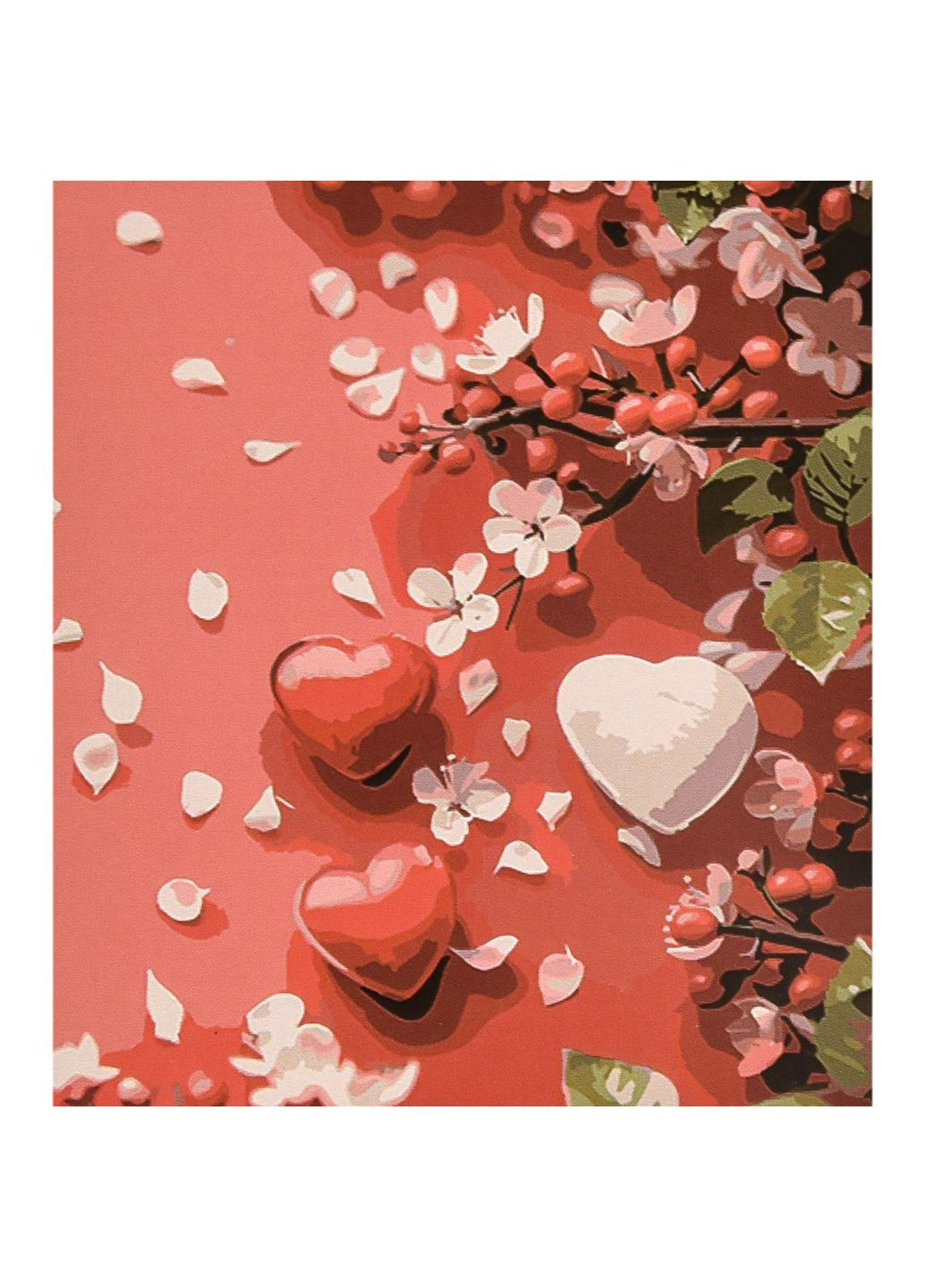 Картина по номерам «Красные цвета» для творческого рисования акриловыми красками см. Strateg (369760534)