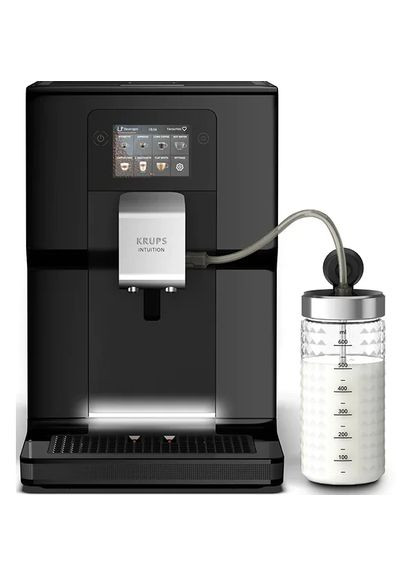 Автоматическая эспрессо-машина Intuition EA873810, 3л, 1450Вт, 15 бар, черный Krups (362668289)