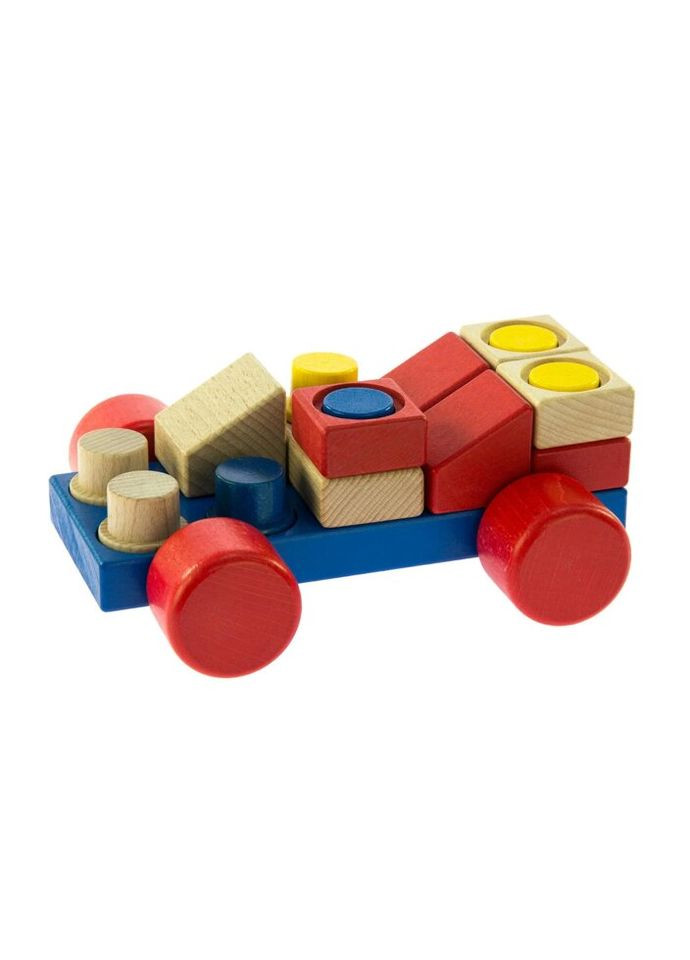 Конструктор cubio дерев'яний Машинка (2141) NIC (281426041)