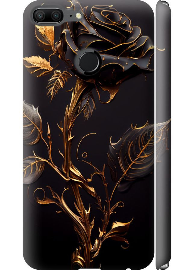 3D пластиковый матовый чехол 'Роза 3' для Endorphone Huawei Honor 9 Lite (267500416)