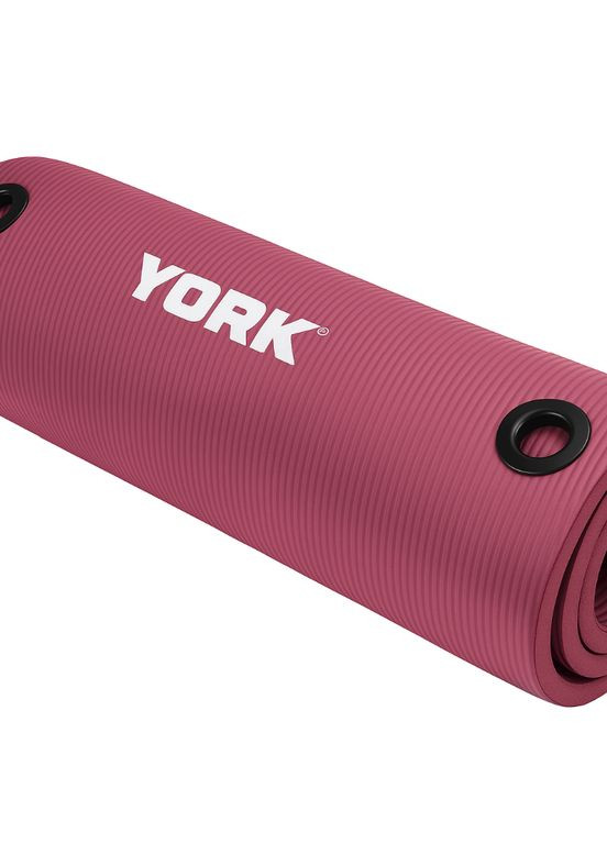 Мат для фітнесу з отворами NBR 1см York Fitness (349824214)