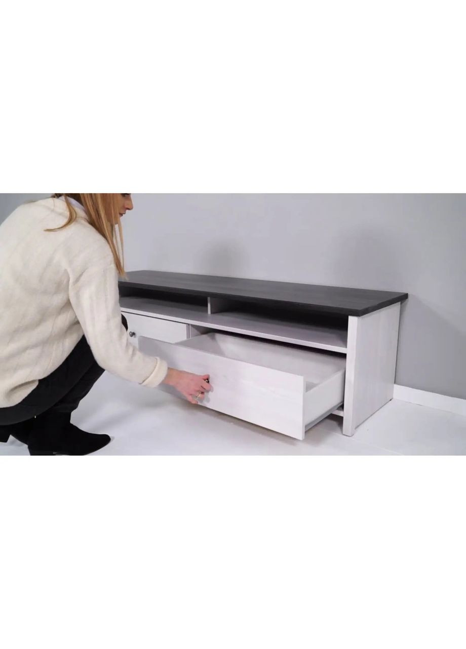 Тумба під ТВ ВМК (БРВ) Порто RTV2S/160 Джанні + Сосна ларіко (GRB1970) БРВ-Україна (315496749)