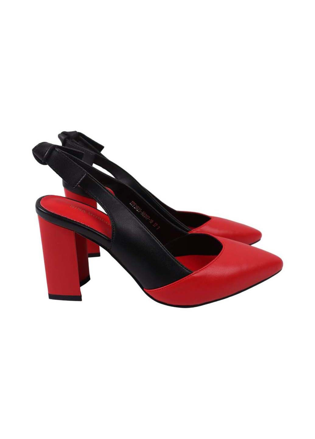 Nina Mosconni Туфли женские комбинированный з натуральная кожа, китай — лето (362355523)