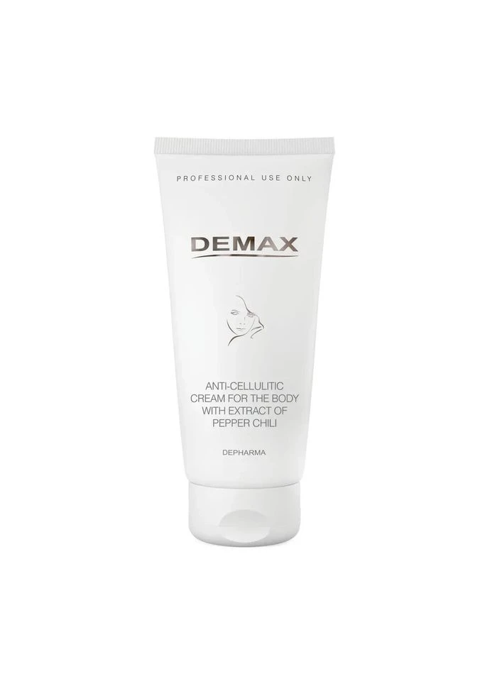 Антицелюлітний крем для тіла з екстрактом перцю чилі Anti-Cellulitic Cream for Body with Extract of Pepper 200 мл Demax (385956708)
