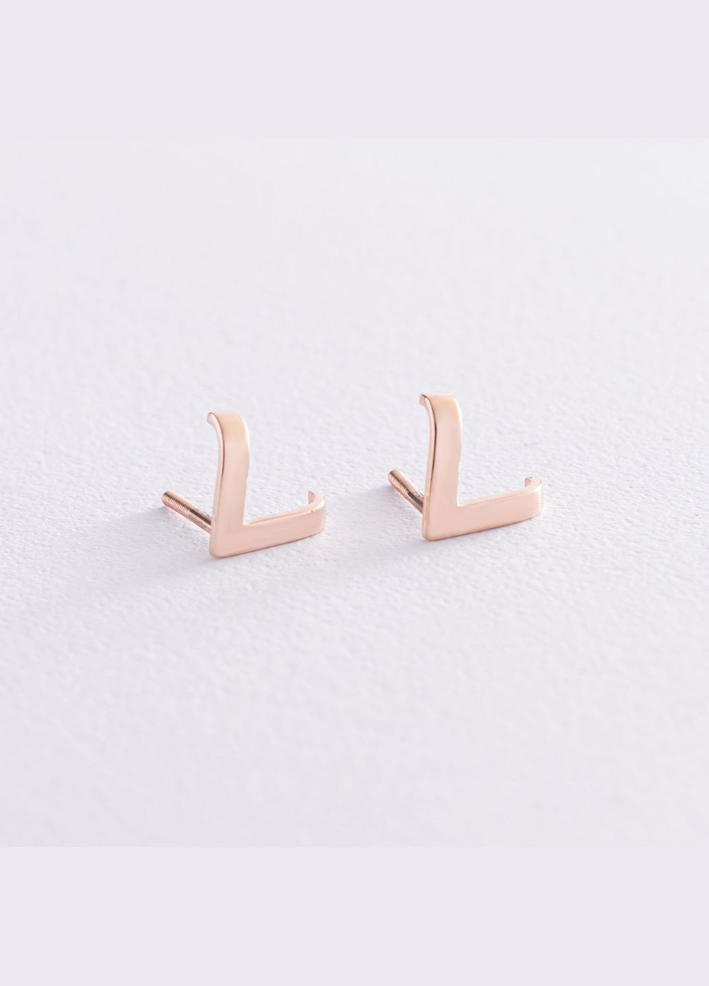 Золоті сережки - пусети Акцент с07444 Oniks (264644429)