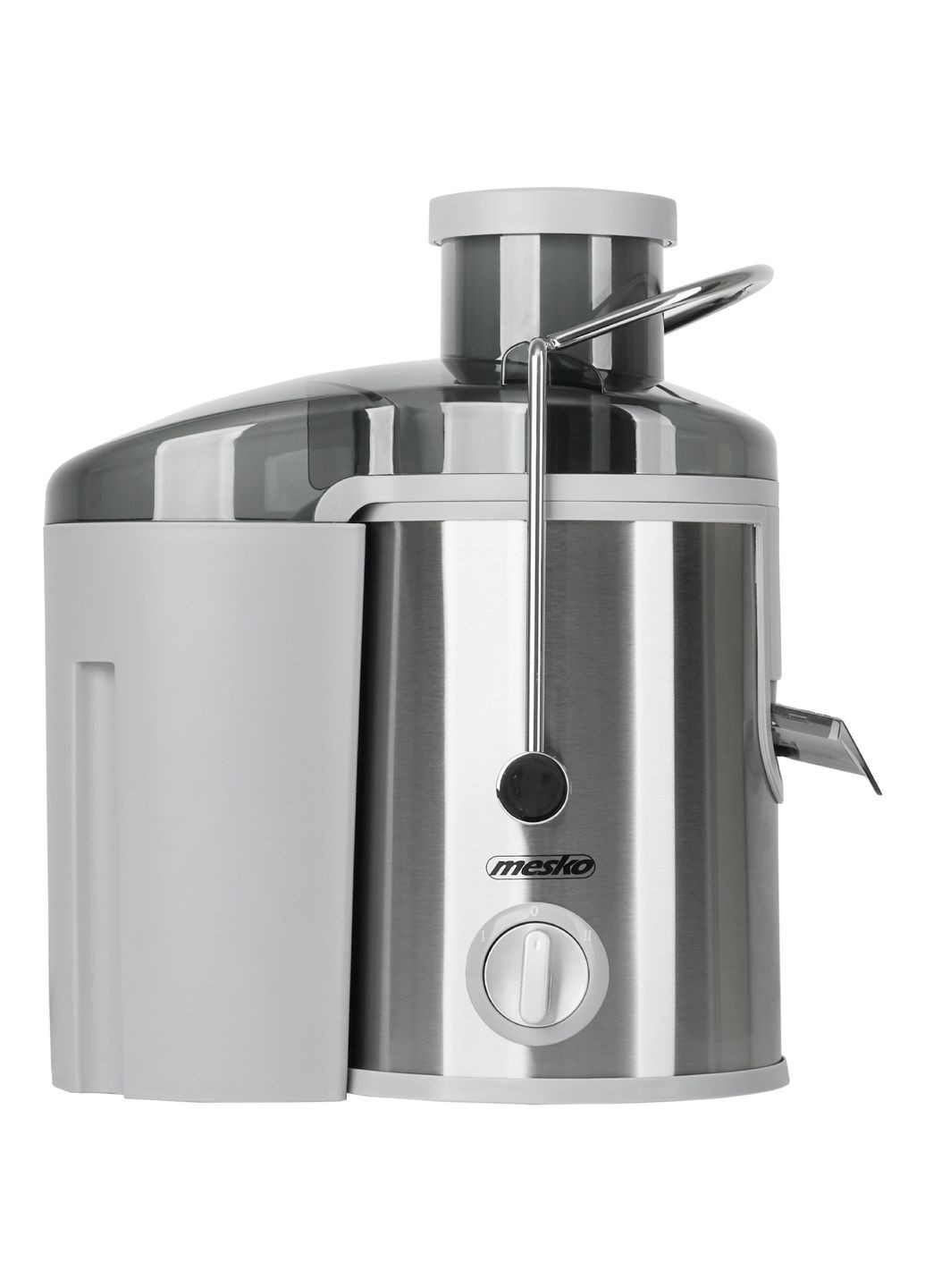 Соковыжималка MS 4126 grey 600Вт/ контейнер для сока-0,45л/ контейнер для мякоти-1,5л Mesko (370620378)