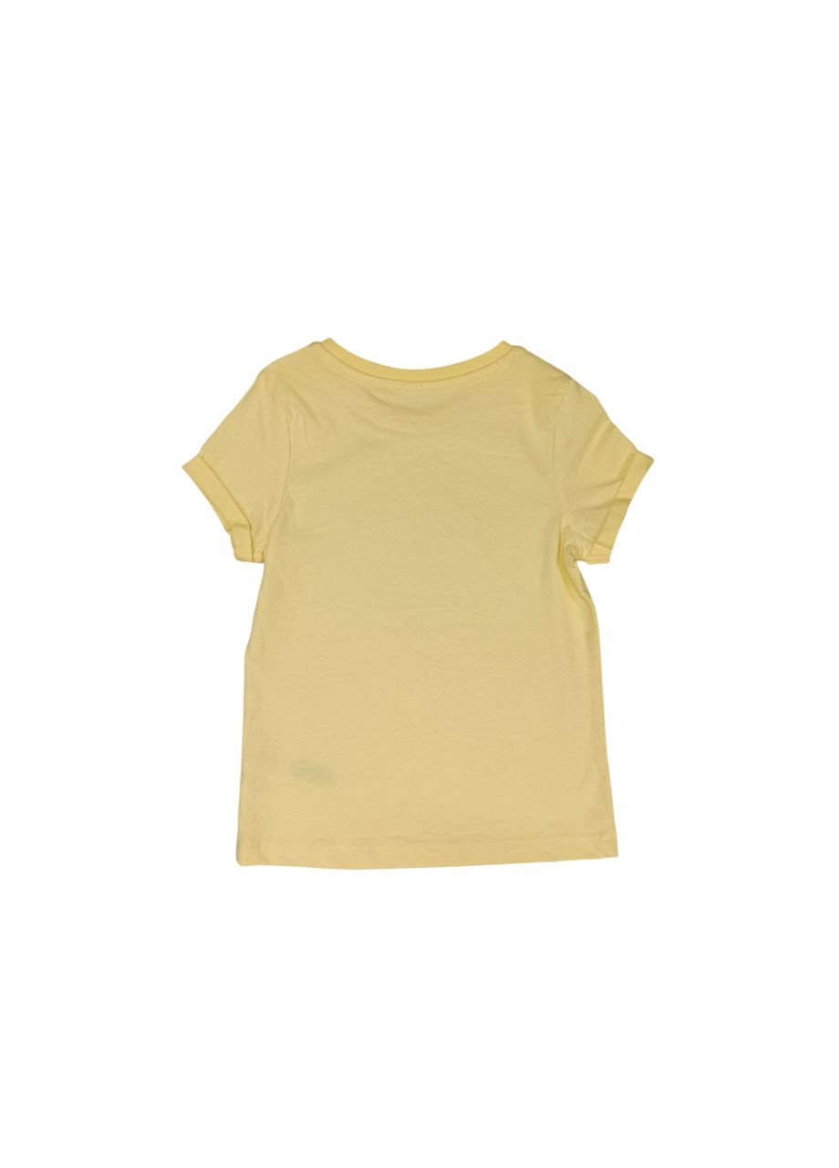 Жовта демісезонна футболка для дівчинки George