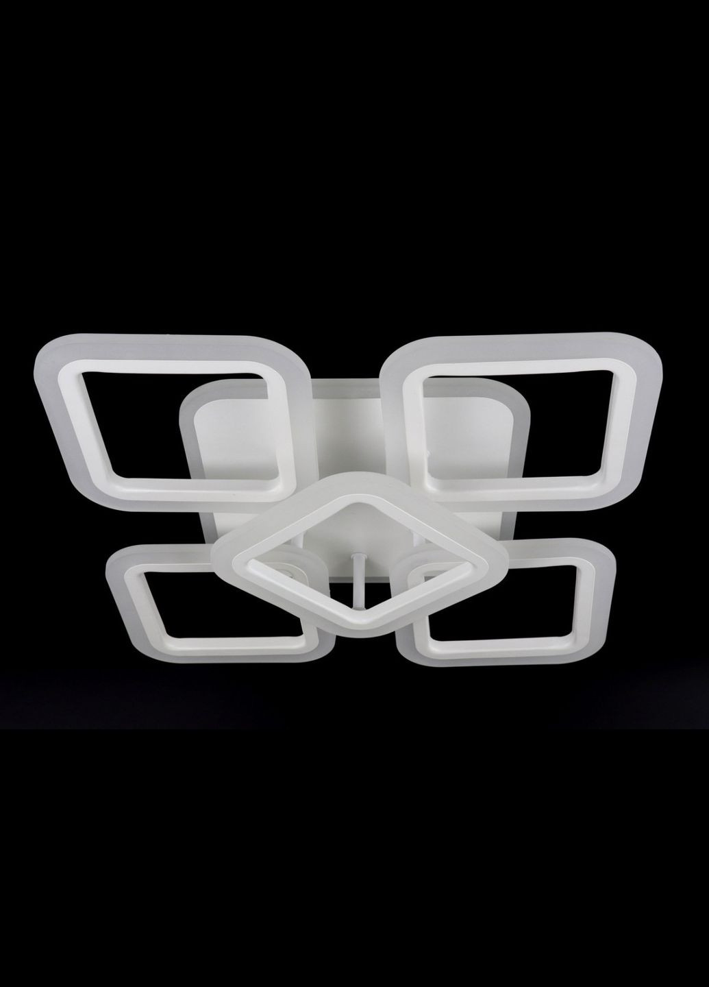 Люстра светодиодная потолочная LED светильник для квартиры на потолок лэд с пультом 25749 Белый 11х41х55 см. Sunnysky (364502154)