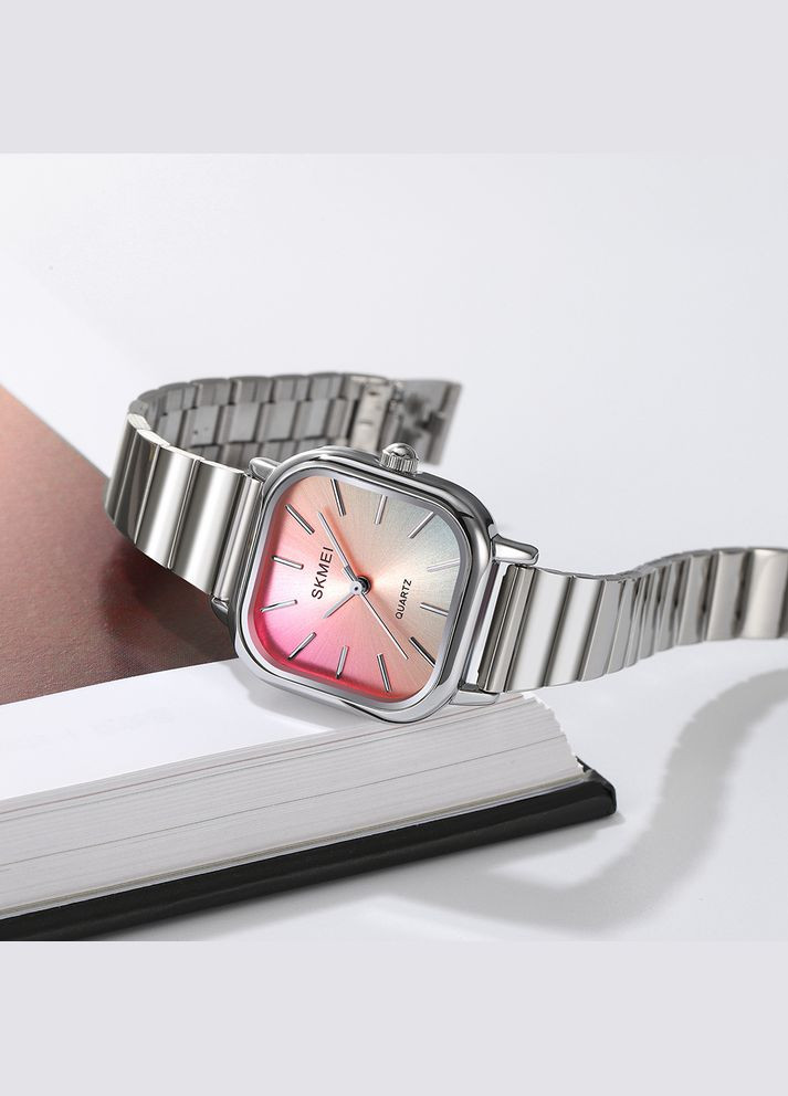 2190SI Silver кварцевый классический Skmei (323459430)