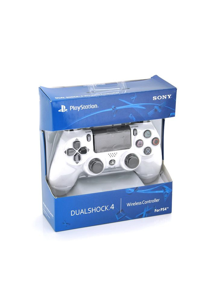 Бездротовий геймпад для PS4 SONY Wireless DUALSHOCK 4 (White), 3.7V, 500mAh, Blister Voltronic (330030708)