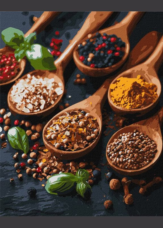 Картина по номерам - Аромат специй ©art_selena_ua 40x50 KHO5688 Идейка Ідейка (297509366)