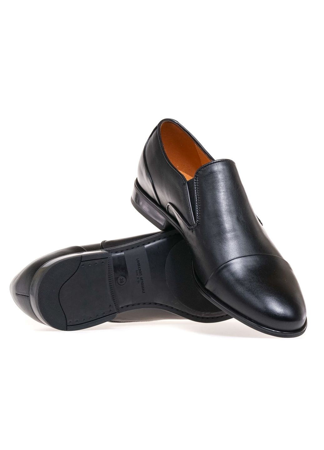 Черные туфли комфорт c00c-9610-1668-00p28 Conhpol