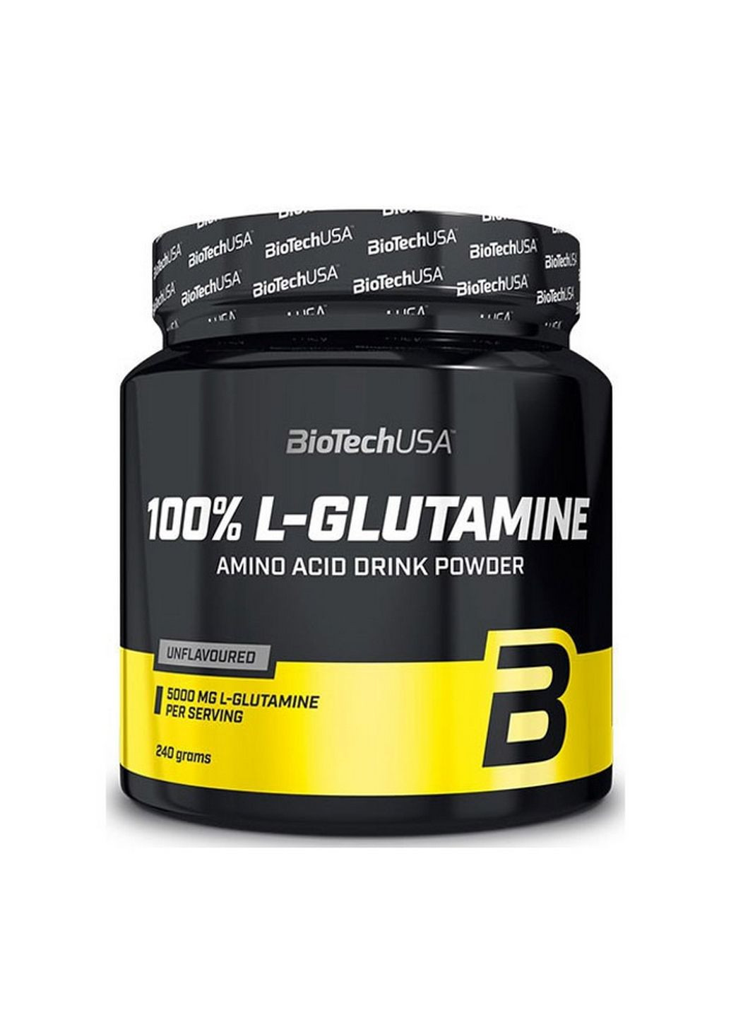 Аминокислота 100% L-Glutamine, 240 грамм Biotech (293477359)