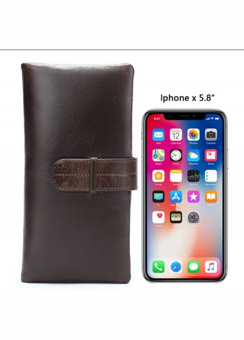 Заказать кожаный мужской кошелек No Brand (322583007)