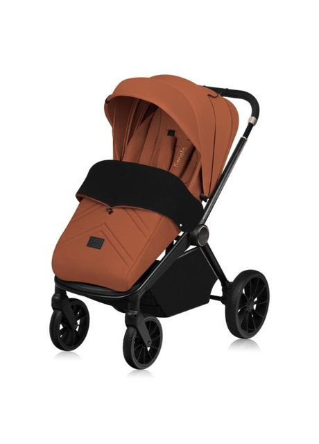 Коляска Mika plus 3 in 1 brown rust (LO-MIKA PLUS 3IN1 BROWN RUST) Lionelo (372816750)