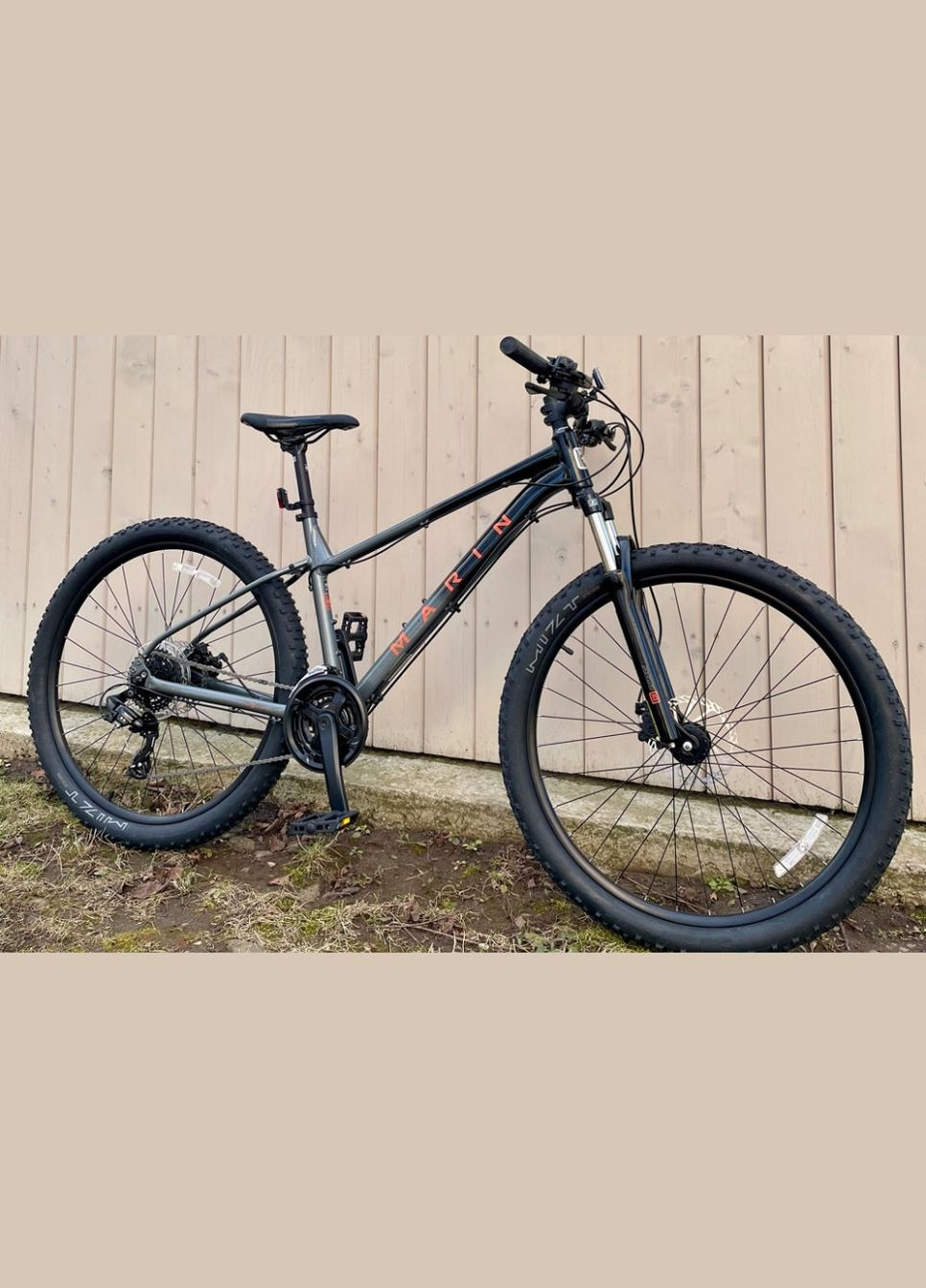 Велосипед 27,5" WILDCAT TRAIL WFG 1 2024 BLACK (L) Marin (316395882)