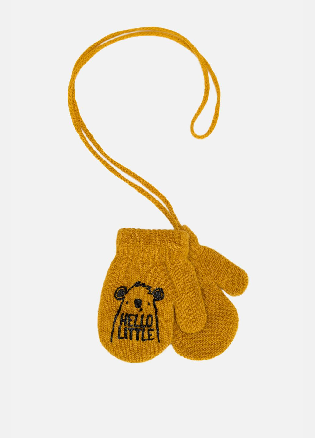 Варежки для мальчика цвет горчичный ЦБ-00232740 YO! (297914133)