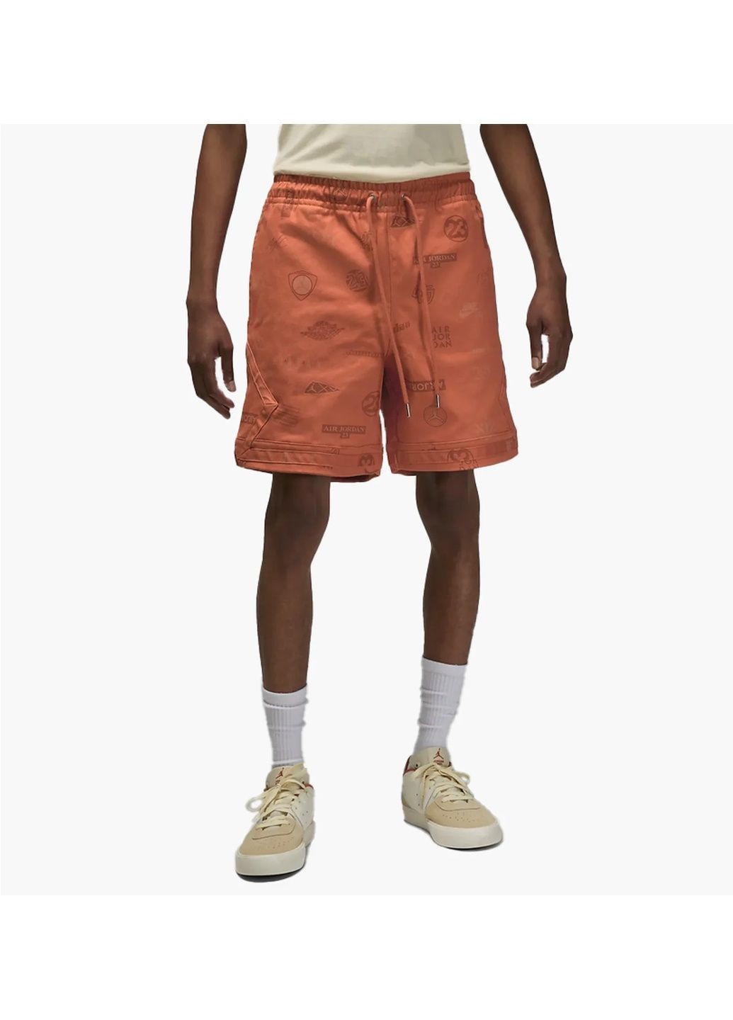Шорти чоловічі M J Flt Hrtg Short Orange Air Jordan (366038956)