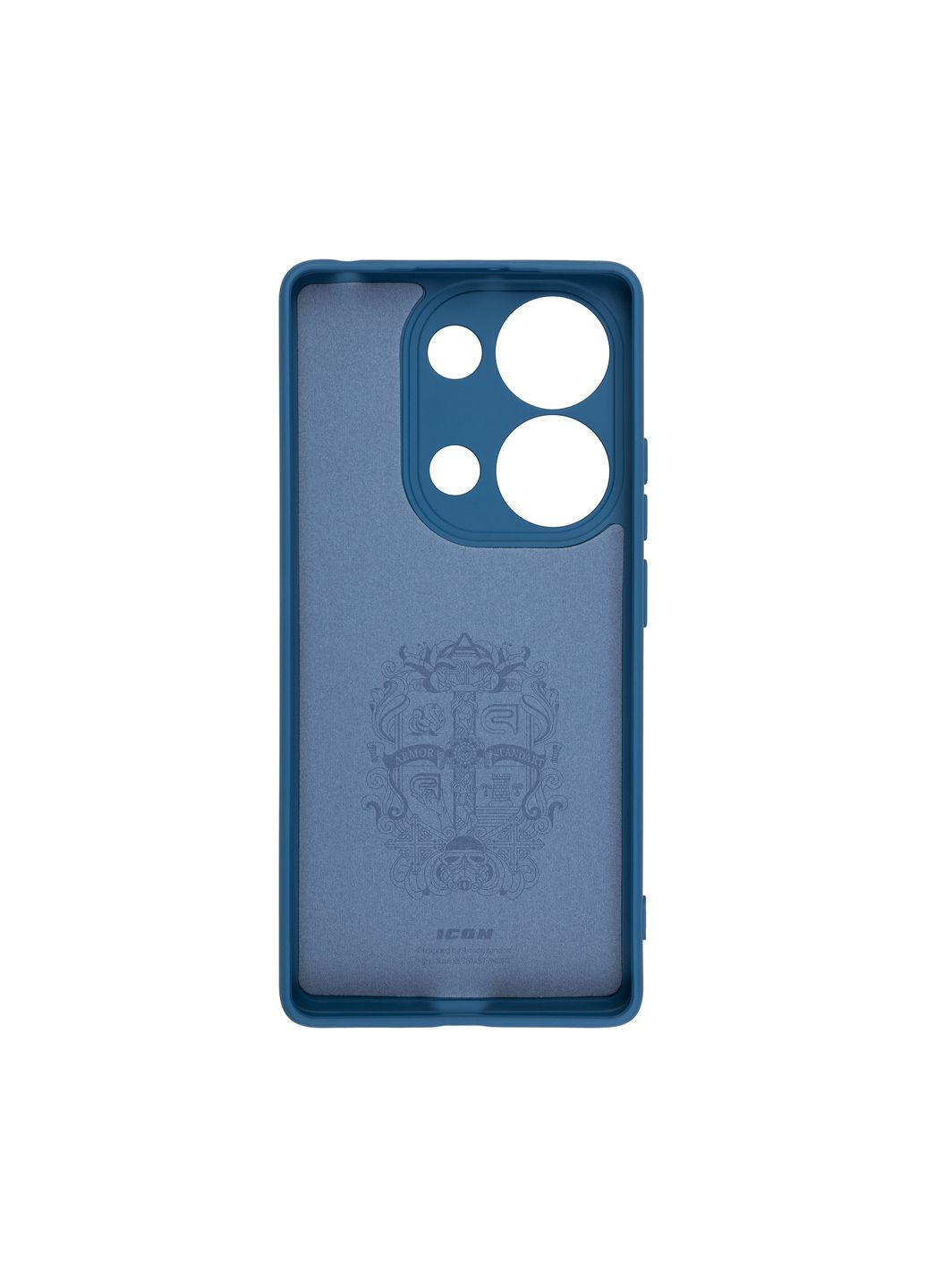Чехол ICON для Xiaomi Redmi Note 13 Pro 4G Camera cover Dark Blue (ARM81134) ArmorStandart (343050836)