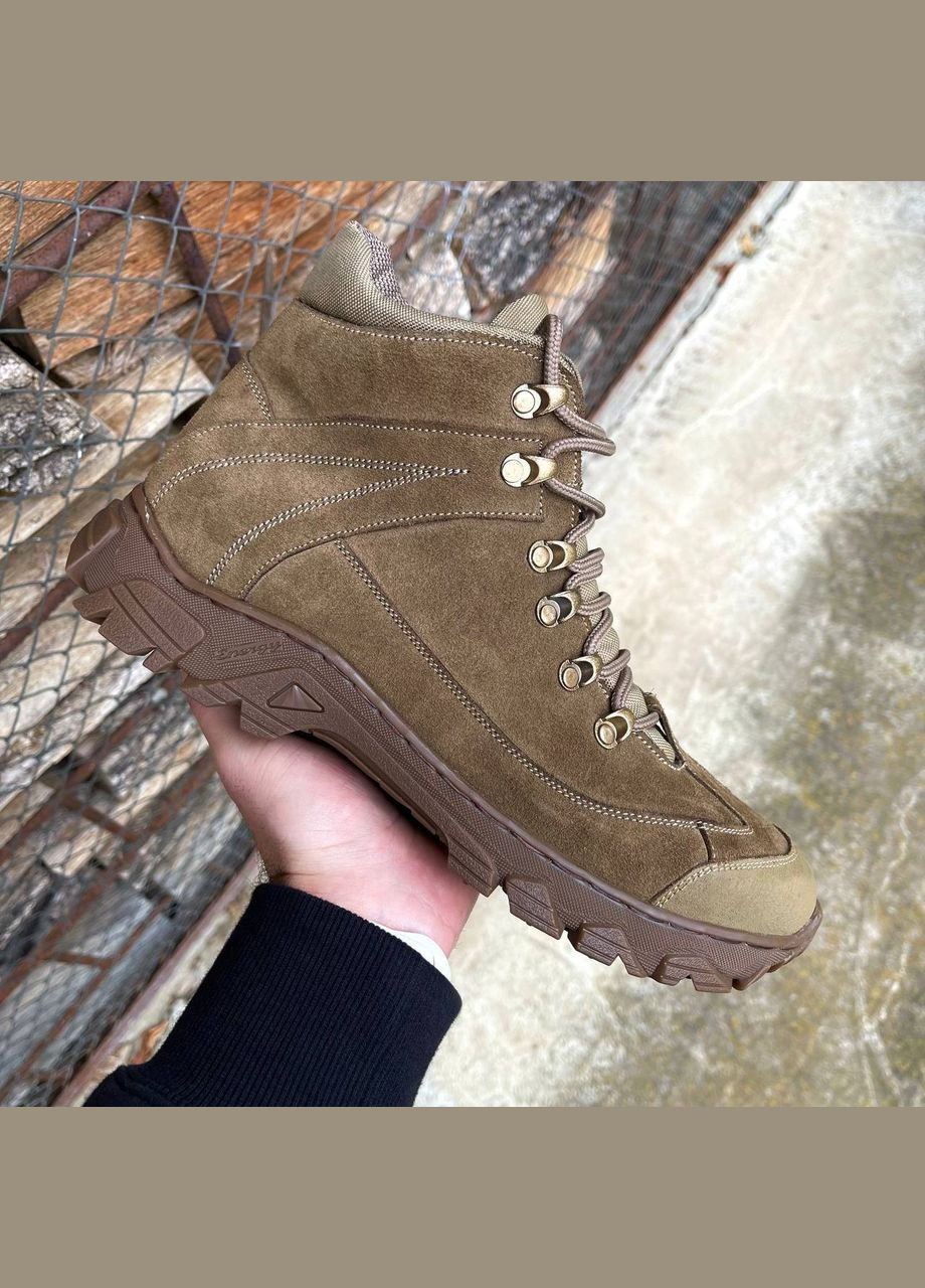 Берці Літні Чоловічі Тактичні Черевики. 36-50р Койот. Спеціальна підкладка – ноги дихають! MBLM-1034 No Brand (301143223)