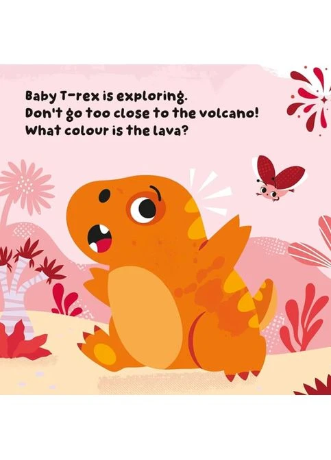 Baby T. Rex Finds Colours DK (398289496)
