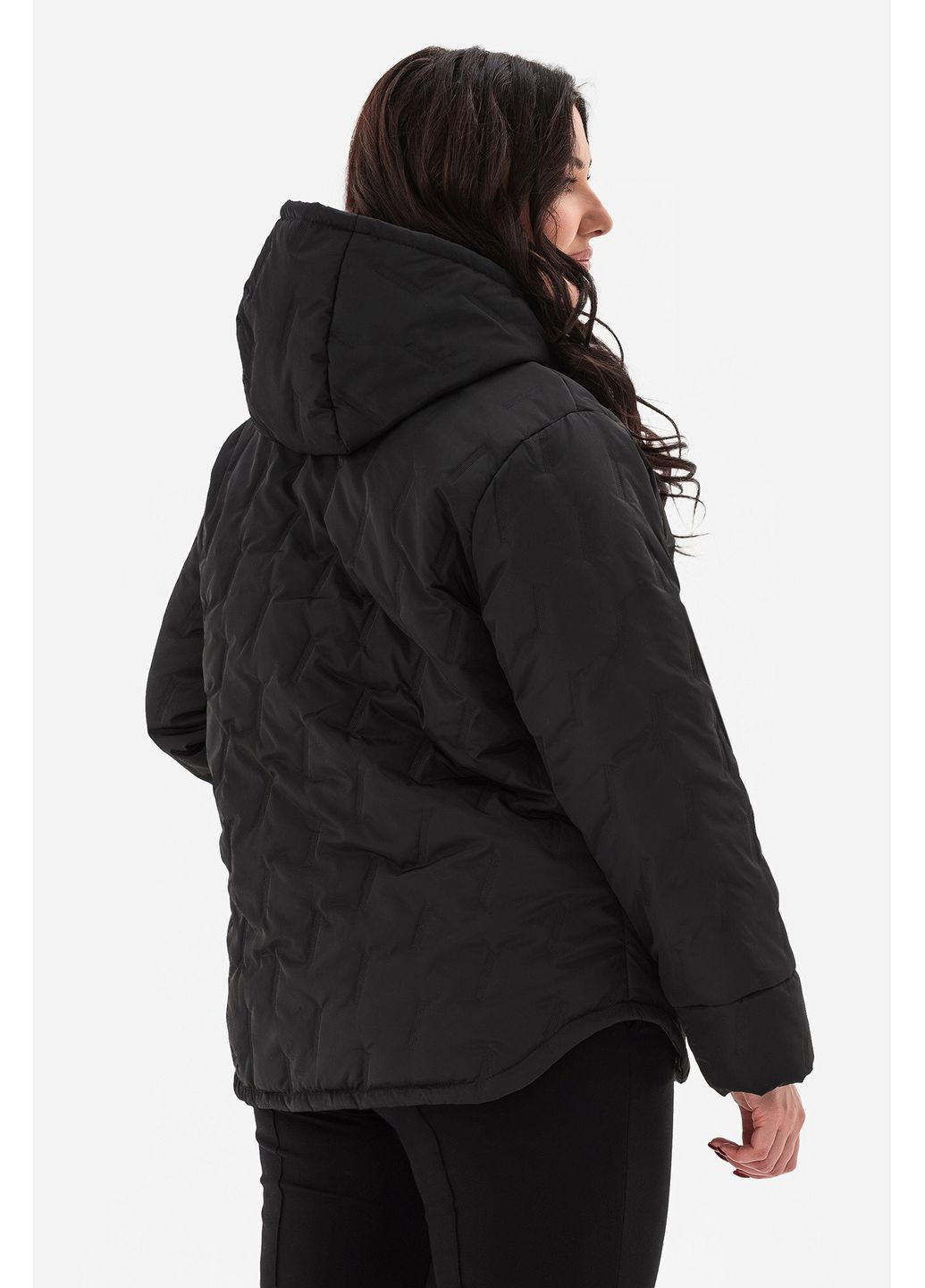 Чорна демісезонна куртка janett Garne