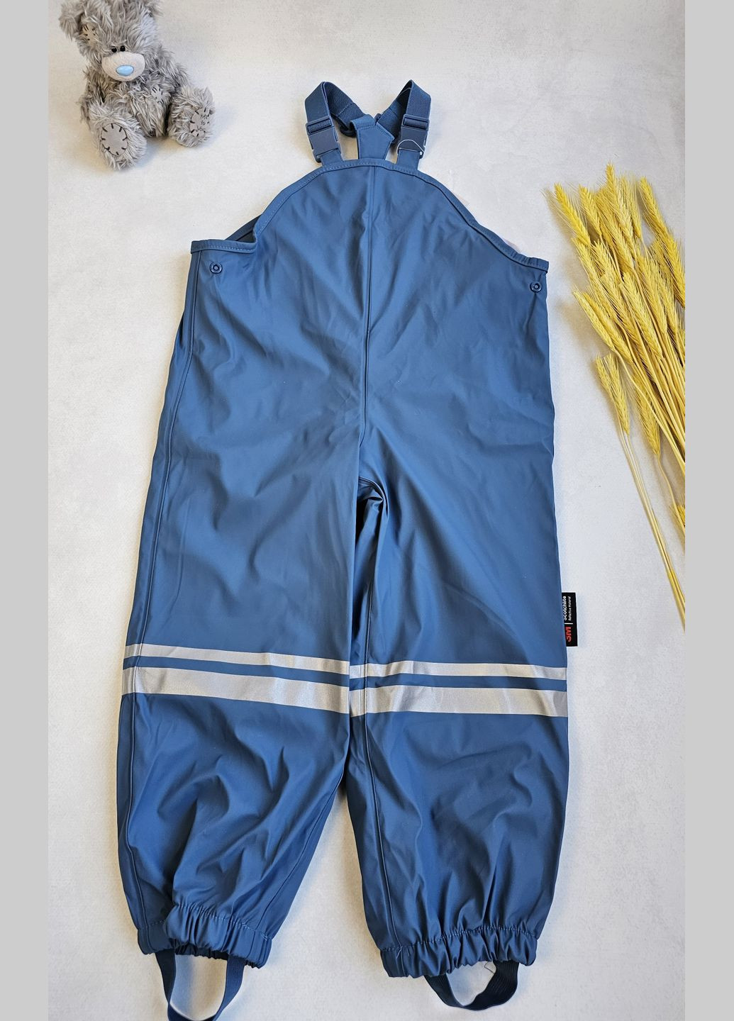 Дощовик дитячий костюм на флісі брудопруф Lupilu Куртка та Напівкомбінезон (322244876)