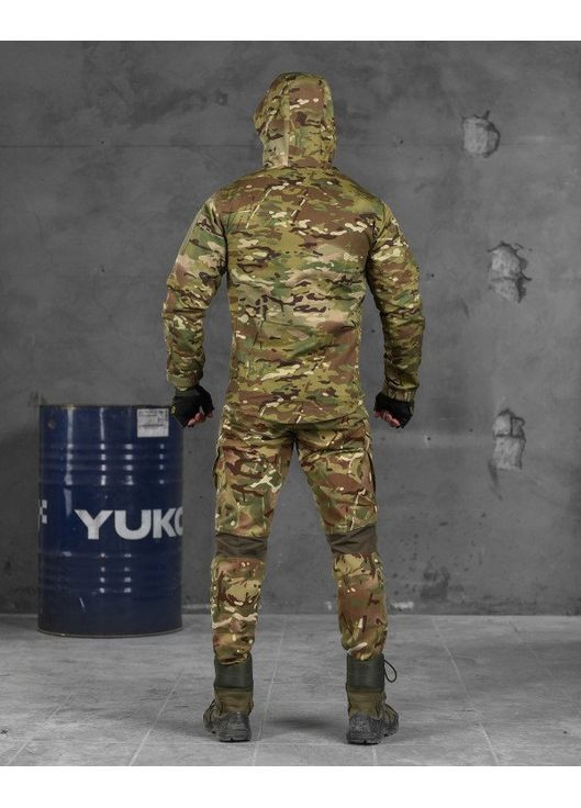 Тактичний чоловічий демісезонний костюм Ріп-стоп 3 в 1 мультикам No Brand